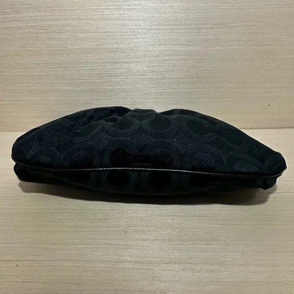 Like New - Coach Signature Wristlet Black - Picture 4 of 10